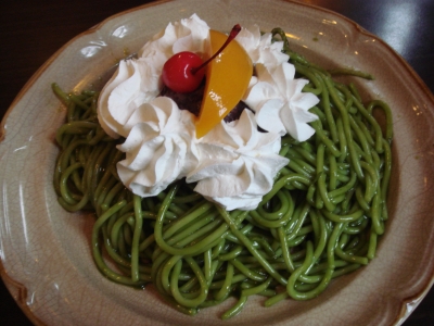 抹茶小倉スパ