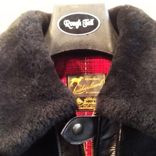 □東洋エンタープライズ□LL80037 LASKIN LAMB JACKET 119BK | Rough 