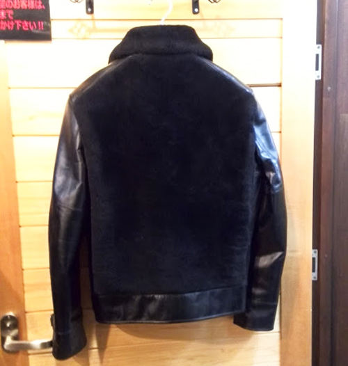 □東洋エンタープライズ□LL80037 LASKIN LAMB JACKET 119BK | Rough 