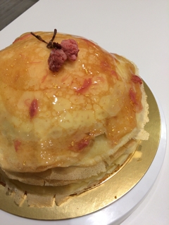 桜と苺のミルクレープ Abcクッキングルミネ池袋 スタジオblog