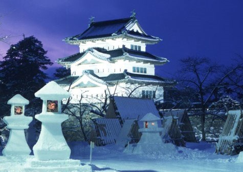 弘前城雪燈籠まつり