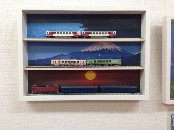 鉄道模型コレクションケース