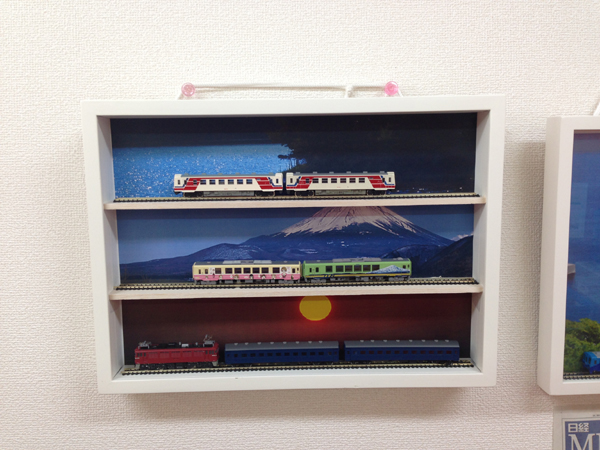 鉄道模型コレクションケース