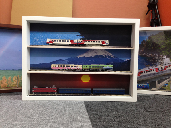 鉄道模型コレクションケース