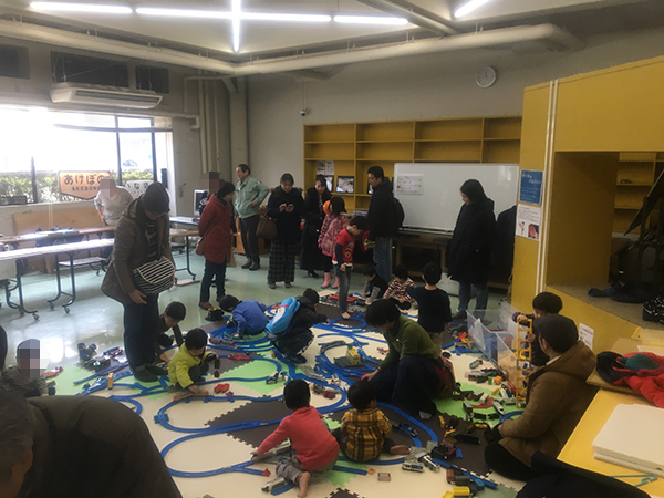 プラレール遊び・鉄道模型運転会