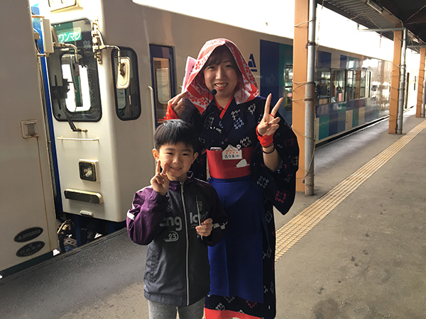 アテンダントさんと