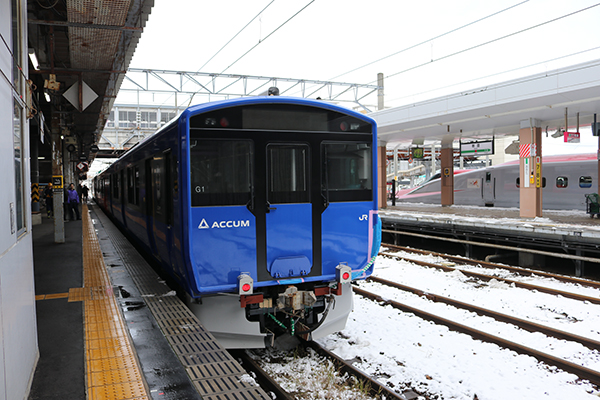 蓄電池電車が秋田に来て2年が過ぎましたね | 親子鉄＆秋田の鉄道