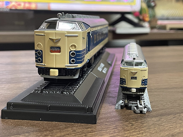 昼夜兼用の寝台電車583系が登場！デアゴスティーニ「鉄道車両