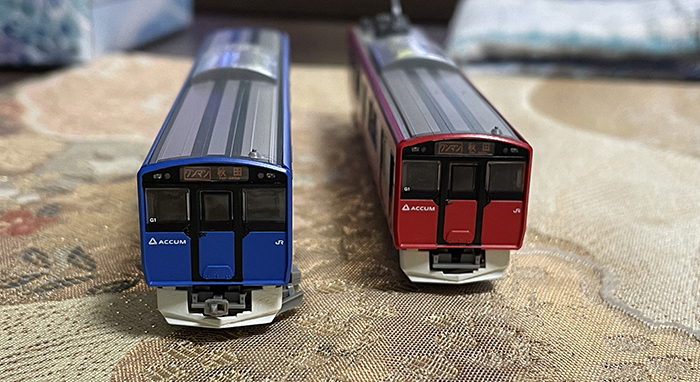 鉄道コレクション32弾EV-E801系が入線(男鹿線ACCUM) | 親子鉄 鉄道コレクション32弾EV-E801系が入線(男鹿線ACCUM) | 親子鉄