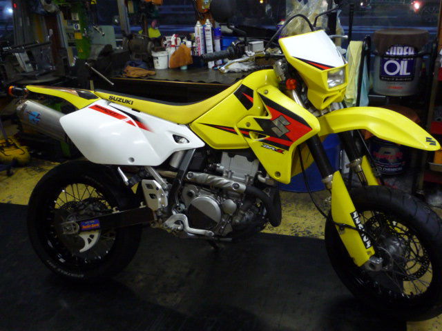 DR－Z400SM車検 | モトワークトラクションスポーツ
