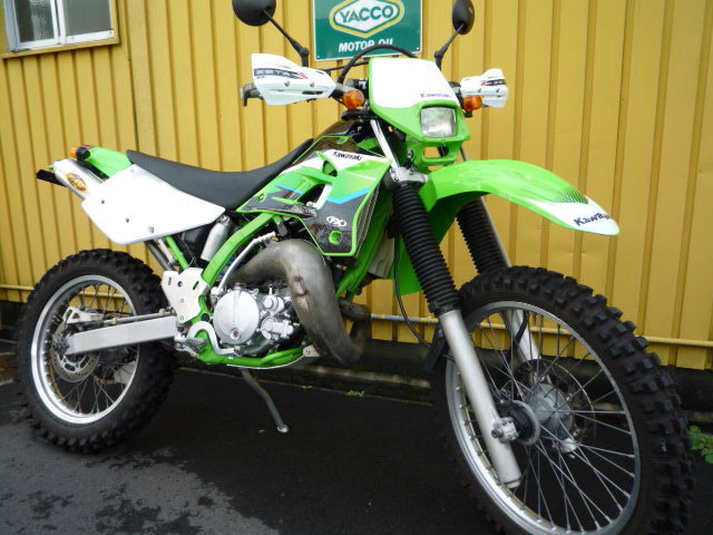 カワサキ KDX220SR 実働 社外パーツてんこ盛り ＫＤＸ２２０ＳＲ | モトワークトラクションスポーツ