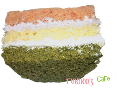 犬用ひな祭りケーキ作り
