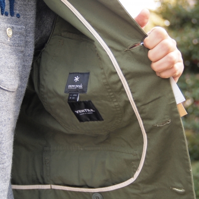 ジャケット・アウター Snow Peak Ventile Cotton Jacket Snow Peak Ventile Cotton Jacket | ALASKA MOUNTAIN STORE