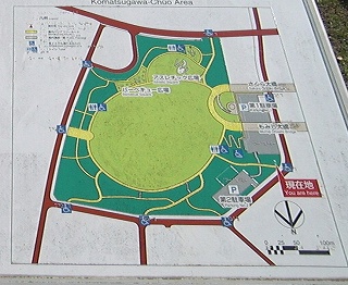 公園の地図