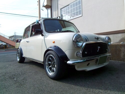 即決】 ローバーミニ フロント オーバーフェンダー 4.5J 左右