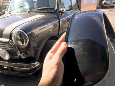 旧ミニ用オーバーフェンダー　6J？　7J？ DELTA スペシャルオーバーフェンダー 7J専用 \u2013 ローバーミニ専門店