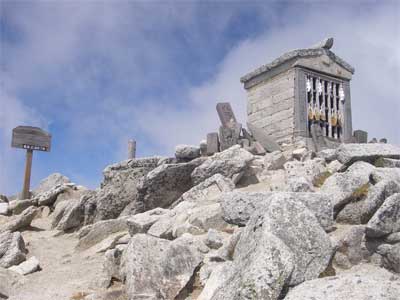 甲斐駒ヶ岳山頂