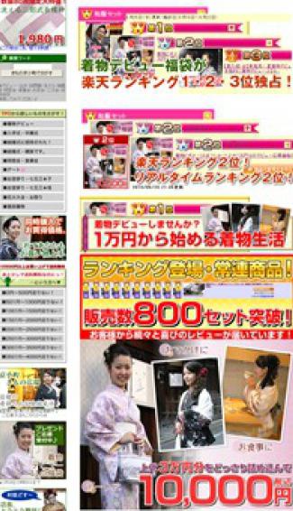 着物ビギナーに人気の着物セット
