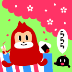 クリエイター,花見,デコメ,イラスト,キャラクターデザイン