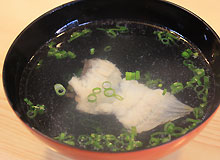 潮汁 ヒラメのあら