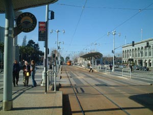 トラムの駅