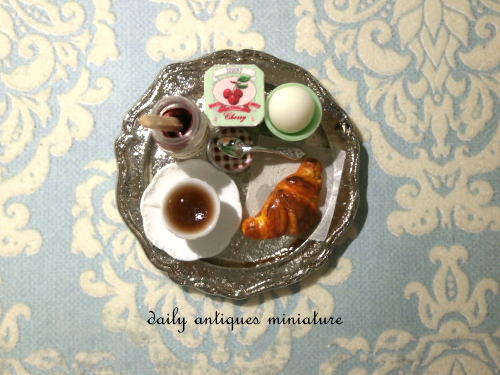 ミニチュア朝食セッ