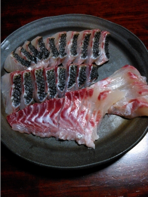 グレ メジナ をいただきます 釣って料理して食べるまでが釣りです