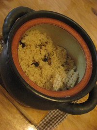さざえごはん