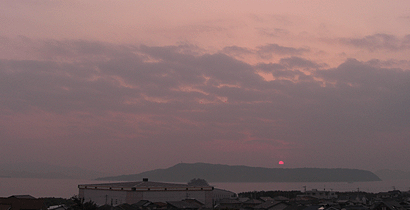 西戸崎/夕日