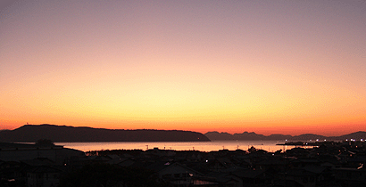 西戸崎/夕日