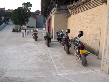 中国でのオートバイ 組立車