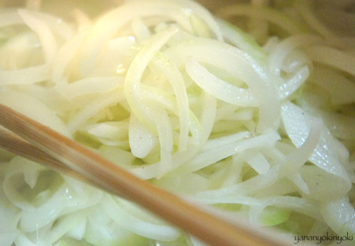 ニシンとカボチャの包み焼き