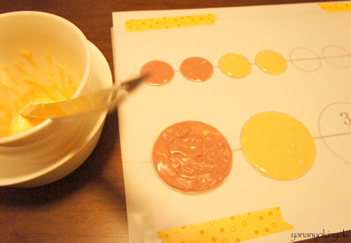「メリーゴーランドケーキ」を作る
