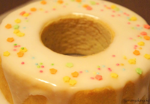 「メリーゴーランドケーキ」を作る