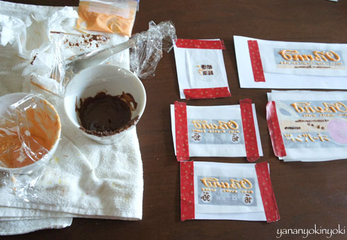 オーバンド輪ゴムチョコを作る