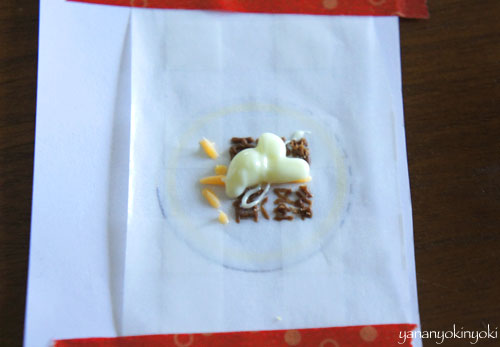 オーバンド輪ゴムチョコを作る