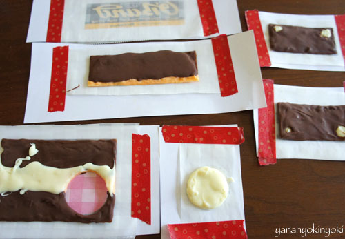 オーバンド輪ゴムチョコを作る