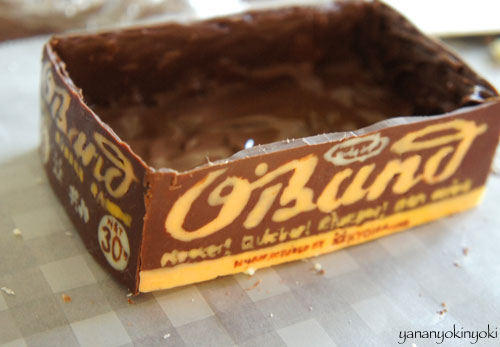 オーバンド輪ゴムチョコを作る