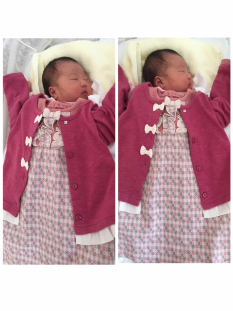 平成30年年10月3日 生まれの茉莉ちゃん