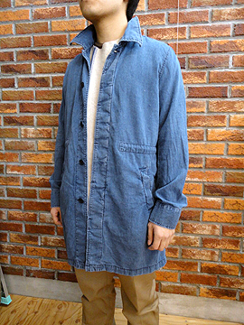 REMI RELIEF」 ~インディゴシャンブレーコート~ | FRINGE NEW ARRIVAL