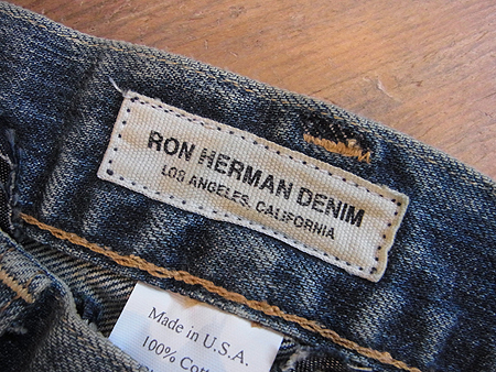 RON HERMAN DENIM (ロンハーマン デニム) | FRINGE NEW ARRIVAL