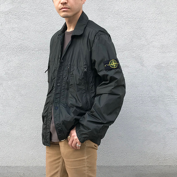 stoneisland ストーンアイランド ガーメントダイ シャツジャケット ...