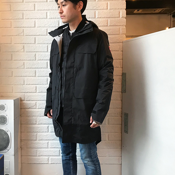 春の「CANADA GOOSE」（カナダ グース）。“SEAWOLF JACKET” ＆ “DUNHAM