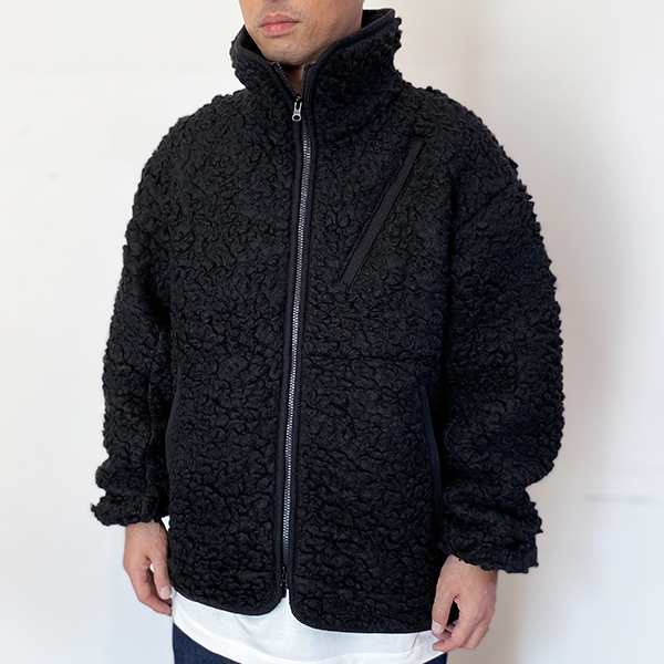 THE NORTH FACE PURPLE LABEL」Wool Boa Fleece Field Jacket | FRINGE 