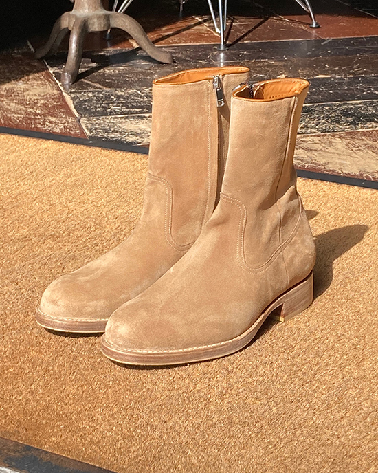 レビューで送料無料】 ノンネイティブRANCHER ZIP UP BOOTS COW