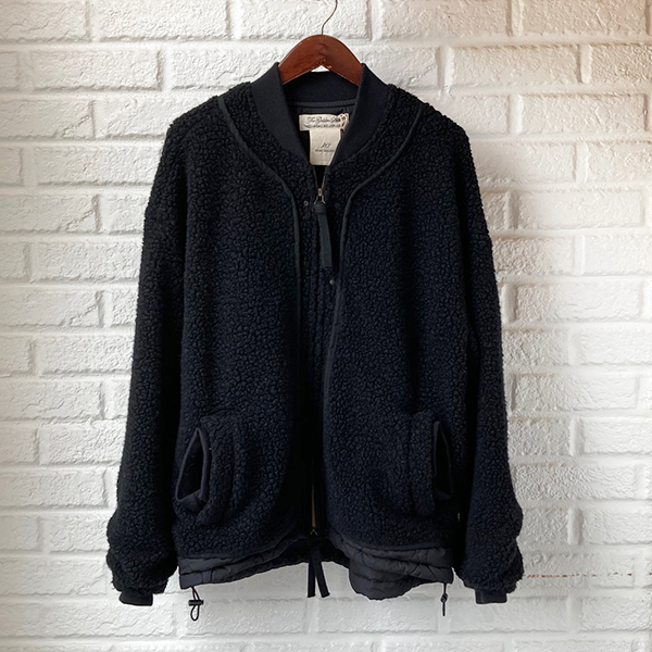 REMI RELIEF」 “Woolナイロンボアジャケット” | FRINGE NEW ARRIVAL