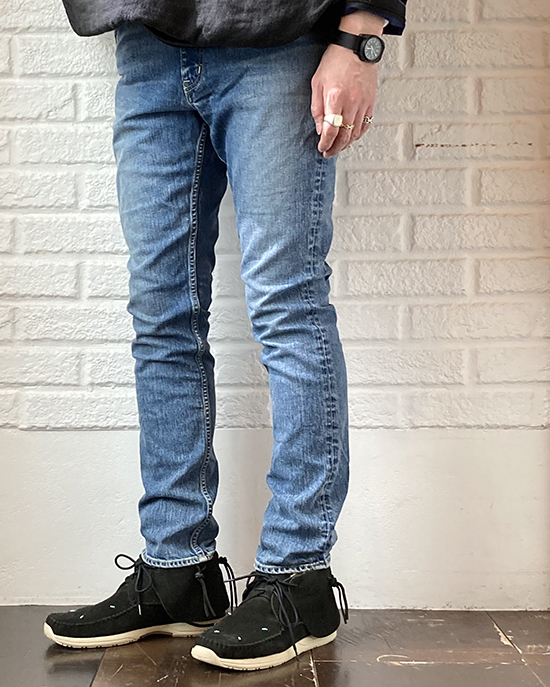 nonnative DWELLER JEANS DROPPED FIT オリーブ