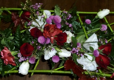 1級:枠組みの花束