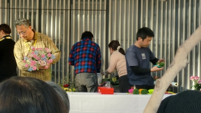 第10回愛媛県フラワーデザインコンテスト坊ちゃんカップへ行きました