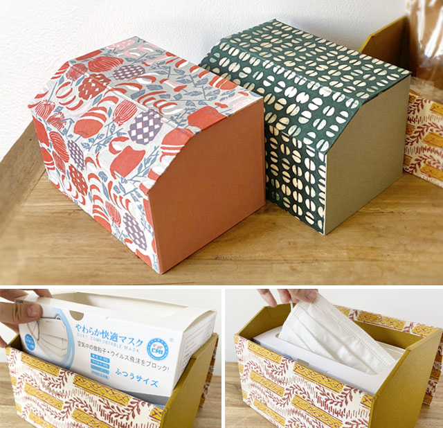 ロープ♡正方形ティッシュボックス